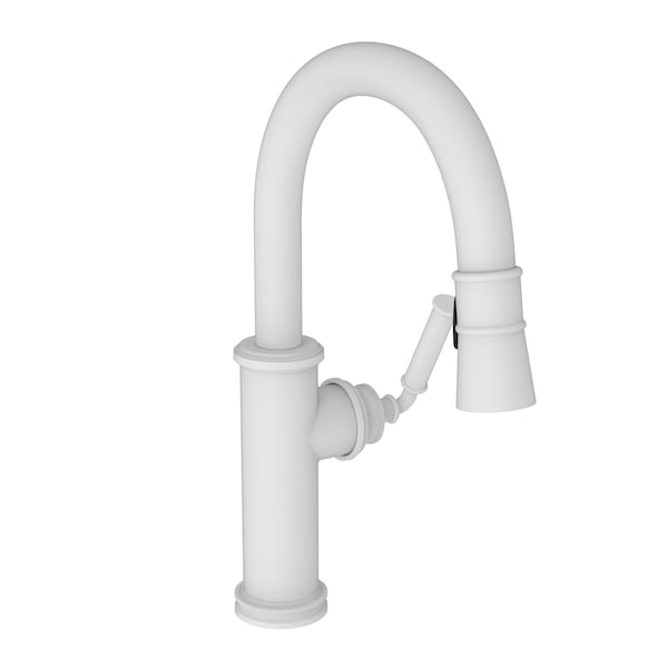 Newport Brass Prep/Bar Pull Down Faucet in Matte White 2940-5223-52 - main
